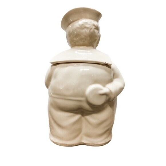 Vintage Shawnee Pottery Sailor Boy Cookie Jar 1940s - Picture 3 of 6
